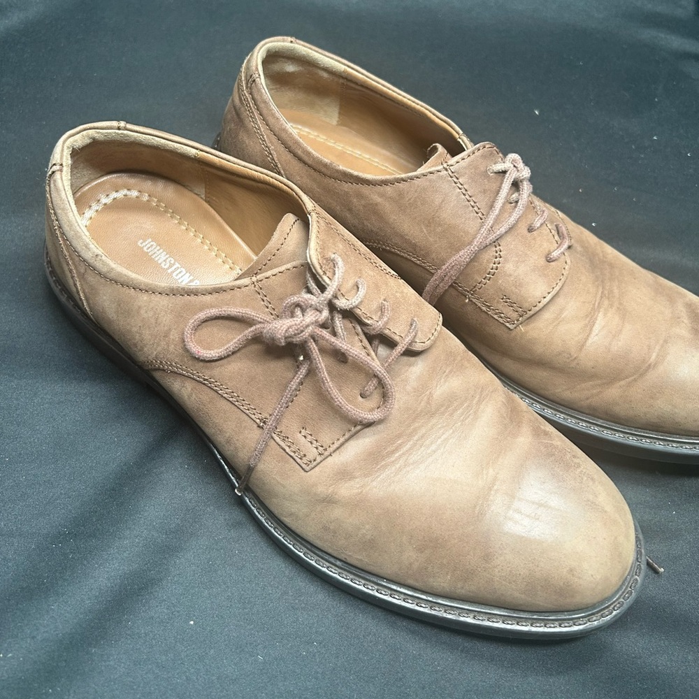 Johnston & Murphy Shoes Men's 8M Suede Brown